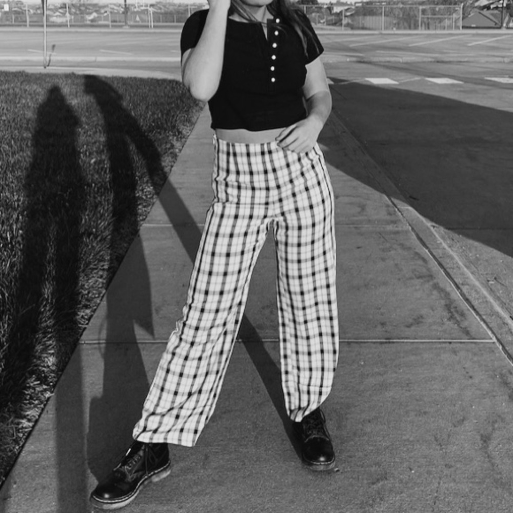 Plaid princess Polly pants